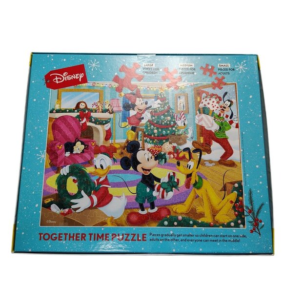 Ceaco Disney 400 Piece Together Time Jigsaw Puzzle With Mickey and Friends - Picture 2 of 7